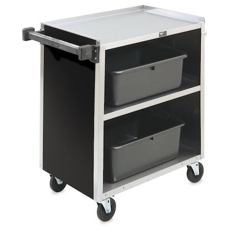 VollrathÂ 3 Shelf Bussing Cart,, 300 Lb. Capacity, 4 Casters